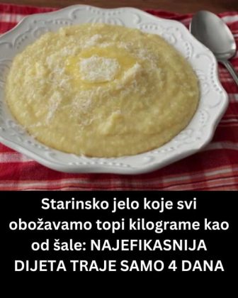 Starinsko jelo koje svi obožavamo topi kilograme kao od šale