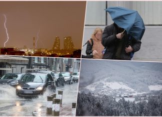 SMRAČILO SE U BEOGRADU, U HRVATSKOJ JAK VETAR ČUPA DRVEĆE: Hladni front stigao u Srbiju, evo kada nas očekuje NAJJAČI UDAR