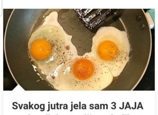 SVAKO JUTRO POJEDEM 3 JAJA ZA DORUČAK – NAKON NEKOLIKO TJEDANA DOGODILA SE OVA PROMJENA NA MOM TIJELU!