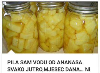 PILA SAM VODU OD ANANASA SVAKO JUTRO,MJESEC DANA… Ni Doktori Ne Mogu Da Vjeruju Šta Mi Se Desilo!