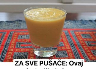 ZA SVE PUŠAČE: Ovaj Napitak Očistiće Vaša Pluća i Možda Vas Nagovoriti Da Prestanete Pušiti