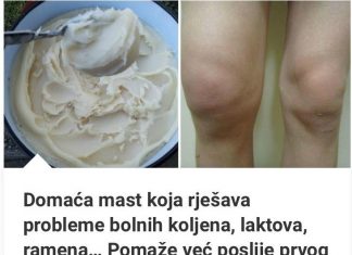Domaća Mast Koja Rješava Probleme Bolnih Koljena, Laktova, Ramena… Pomaže Već Posliije Prvog Nanošenja (RECEPT)