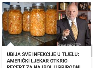 UBIJA SVE INFEKCIJE U TIJELU: AMERIČKI LJEKAR OTKRIO RECEPT ZA NAJBOLJI PRIRODNI ANTIBIOTIK