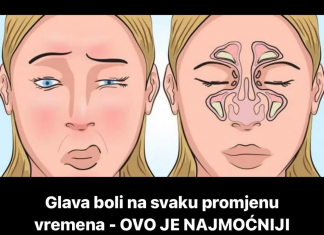 Glava boli na svaku promjenu vremena – OVO JE NAJMOĆNIJI LIJEK ZA SINUSE: Uradite ovo prije spavanja i SVE ĆE PROČISTITI