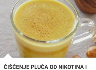 ČIŠĆENJE PLUĆA OD NIKOTINA I KATRANA: Pušači Obavezno Napraviti OVAJ Napitak