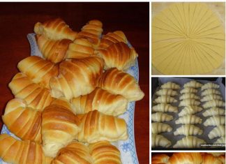 Recept za savršeno mekane kifle, bez margarina i bez mlijeka