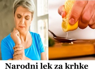 Narodni lek za krhke kosti : Napunite ih kalcijumom!