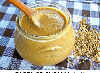 Tahini namaz od susama upotreba i recepti