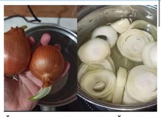 RECEPT ZA ČAJ OD CRNOG LUKA: ČISTI PLUĆA ZA 3 DANA: Dodajte ovu voćku i bit će UKUSAN KAO SOK, evo kako se priprema