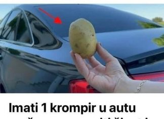 Evo zašto je dobro Imati 1 krompir u autu: Može vam spasiti život i niko vam to neće reći!