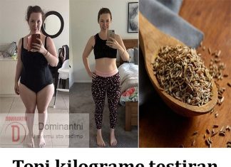 Topi kilograme,testiran na 44 žene u periodu od 3 mjeseca, u prosjeku izgubile po 30Kg