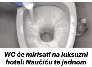 WC će mirisati na luksuzni hotel: Naučiću te jednom triku od profesionalaca za par eura!