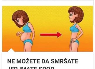 NE MOŽETE DA SMRŠATE JER IMATE SPOR METABOLIZAM: Napravite ovaj napitak, ZA MJESEC DANA REZULTATI SU ČUDESNI