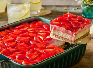 Osvježavajući kolač s jagodama – Recept bez pečenja