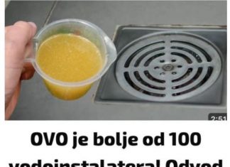 OVO je bolje od 100 vodoinstalatera! Odvod se nikad ne zaštopa niti smrdi