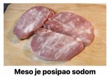 Meso je posipao sodom bikarbonom pre kuvanja: OD KADA MI JE POKAZAO, JA TO JEDINO RADIM!