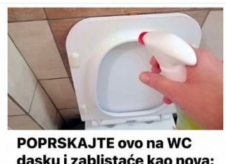 POPRSKAJTE ovo na WC dasku i zablistaće kao nova: Žute mrlje i prljavština nestaje ODMAH!