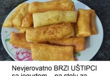 Nevjerovatno BRZI UŠTIPCI sa jogurtom – na stolu za samo 20 minuta!