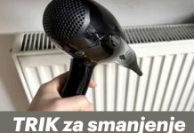 TRIK za smanjenje računa za grijanje pomoću običnog fena za kosu!
