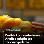 Pesticidi u mandarinama: Analiza otkrila šta zapravo jedemo