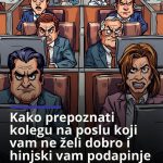 Kako prepoznati kolegu na poslu koji vam ne želi dobro i hinjski vam podapinje