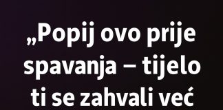 Noćni detoks napitak: pijte ga prije spavanja za lakši stomak i brže sagorijevanje masnoća