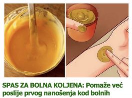 SPAS ZA BOLNA KOLJENA: Pomaže već poslije prvog nanošenja kod bolnih zglobova!