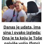 Ona je osoba koju je Toše najviše volio: danas je udata, ima sina i ovako izgleda (foto)