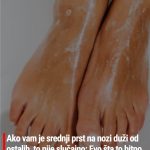 Ako vam je srednji prst na nozi duži od ostalih, to nije slučajno: Evo šta to bitno govori o vama