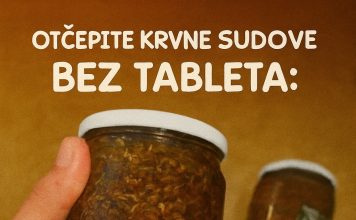 OTČEPITE KRVNE SUDOVE BEZ TABLETA, BIĆETE ODUŠEVLJENI: Pritisak će vam uvijek biti 120 s 80, ako koristite ovu prirodnu infuziju