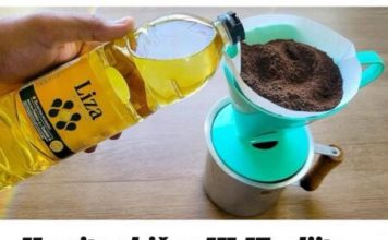Uzmite obično ulje, ulijte ga u kafu i zapamtite ovaj savjet: Radim to svake godine i preporučujem svima!