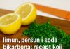 LIMUN, PERŠUN I SODA BIKARBONA: Recept koji maksimalno podiže imunitet i izbacuje sve otrove