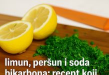 LIMUN, PERŠUN I SODA BIKARBONA: Recept koji maksimalno podiže imunitet i izbacuje sve otrove