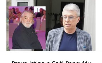Prava istina o Saši Popoviću IZAŠLA NA VIDJELO: Boba Živojinović otkrio SVE – zar je moguće da je bio takav M0NSTRUUM….