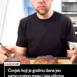 Čovjek koji je godinu dana jeo samo crveno meso i jaja otkriva šokantan utjecaj na njegovo tijelo