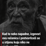 Kad te neko napadne, izgovori ovu rečenicu i pretvorit ćeš se u stijenu koju niko ne može srušiti