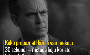 Kako prepoznati laže li vam neko u 30 sekundi – metoda koju koriste tajne službe