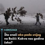 Šta znači ako pada snijeg na Božić: Kakva nas godina čeka?