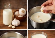Pijte mlijeko s bijelim lukom! Očistite krvne sudove! Zglobovi su kao novi! Jednostavno zdravo i ukusno!
