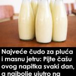 Najveće čudo za pluća i masnu jetru: Pijte čašu ovog napitka svaki dan, a najbolje ujutro na prazan želudac