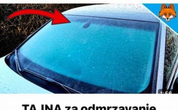 TAJNA za odmrzavanje zaleđenih prozora automobila u SEKUNDI….