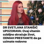 P0ZNATA D0KT0RlCA UP0Z0RAVA: 0vaj vitamin skraćuje ŽlV0T- prestanite da ga koristite….