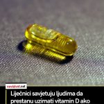 Liječnici savjetuju ljudima da prestanu uzimati vitamin D ako imaju jedan od ova četiri simptoma