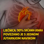Liječnica: 90% srčanih udara povezano je s jednom jutarnjom navikom