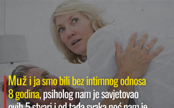 “Muž i ja nismo imali intimni odnos 8 godina. Psiholog nam je rekao ovih 5 stvari — i od tada se ponovo osjećamo kao par.” 🔥💑