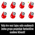 Vaša krv nosi tajnu vaše osobnosti: Jedna grupa posjeduje fantastične osobine ličnosti!