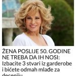 ŽENA POSLIJE 5O. GODINE NE TREBA DA IH NOSI: Izbacite 3 stvari iz GARDEROBE i bićete ODMAH mlađe za deceniju