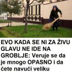 Evo kada na groblje ni slučajno ne smijete ići? Kažu da je ovo grijeh i uzrok nesreće