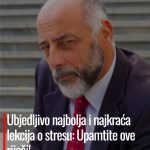 Ubjedljivo najbolja i najkraća lekcija o stresu: Upamtite ove riječi!