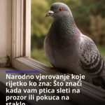 Narodno vjerovanje koje rijetko ko zna: Što znači kada vam ptica sleti na prozor ili pokuca na staklo